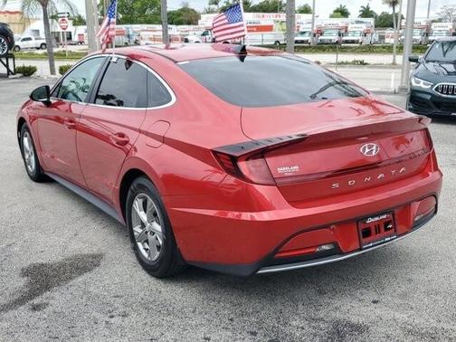 Calypso Red 2021 Hyundai SONATA SE