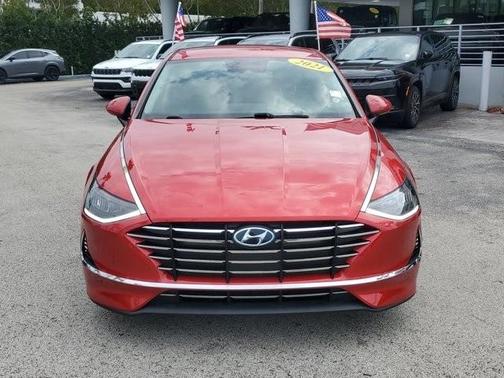 Calypso Red 2021 Hyundai SONATA SE