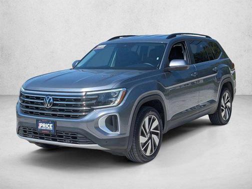 Deep Black Pearl 2025 Volkswagen Atlas 2.0T SE w/Technology 4MOTION