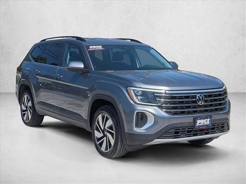 Deep Black Pearl 2025 Volkswagen Atlas 2.0T SE w/Technology 4MOTION