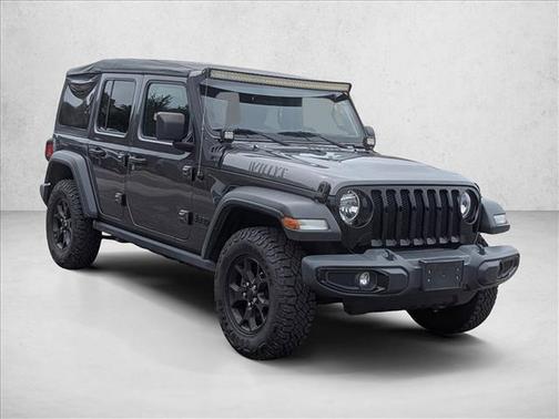 Granite Crystal Metallic Clearcoat 2020 Jeep Wrangler Unlimited Sport