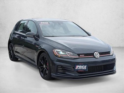 Dark Iron Blue Metal 2021 Volkswagen Golf GTI 2.0T SE DSG