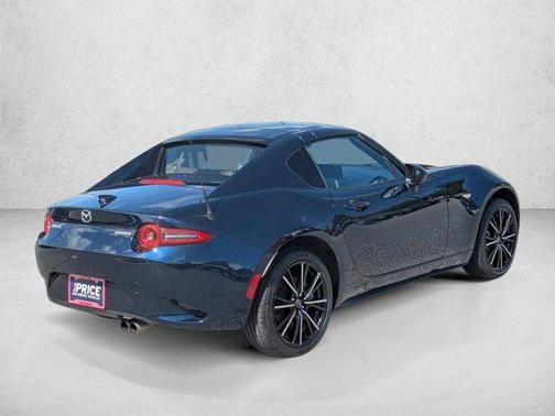 Deep Crystal Blue Mica 2025 Mazda MX-5 Miata RF Grand Touring
