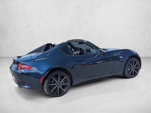 Deep Crystal Blue Mica 2025 Mazda MX-5 Miata RF Grand Touring
