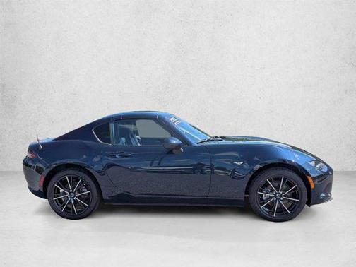 Deep Crystal Blue Mica 2025 Mazda MX-5 Miata RF Grand Touring
