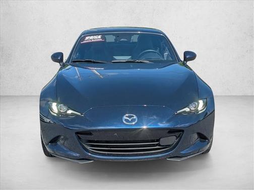 Deep Crystal Blue Mica 2025 Mazda MX-5 Miata RF Grand Touring