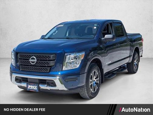 Deep Blue Pearl 2024 Nissan Titan SV
