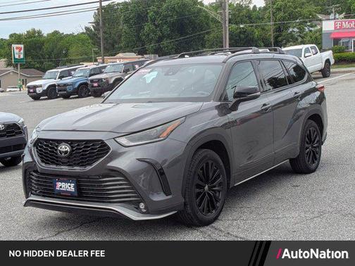 Magnetic Gray Metallic 2023 Toyota Highlander XSE