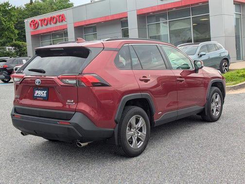 Ruby Flare Pearl 2023 Toyota RAV4 Hybrid XLE