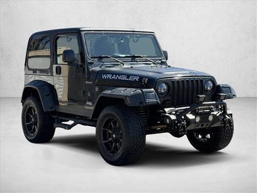 Black 2006 Jeep Wrangler Sport