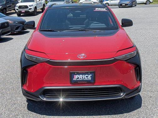 Supersonic Red 2024 Toyota bZ4X XLE