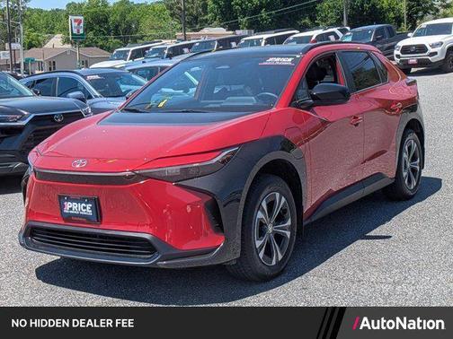 Supersonic Red 2024 Toyota bZ4X XLE