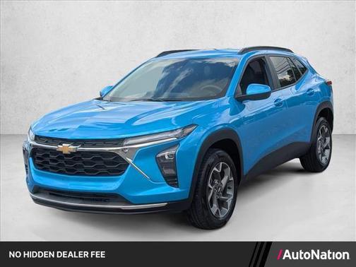 Marina Blue Metallic 2025 Chevrolet Trax LT