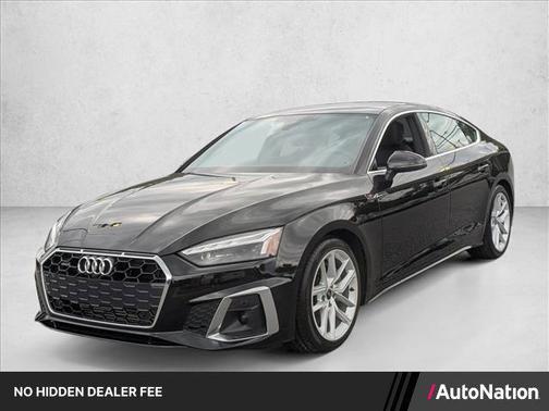 Mythos Black Metallic 2024 Audi A5 Sportback 45 S Line Premium Plus