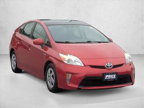 Barcelona Red Metallic 2015 Toyota Prius Three