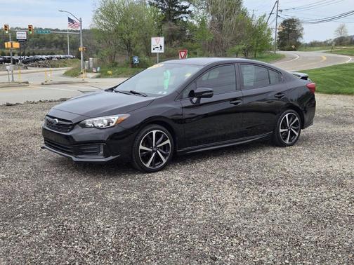 Crystal Black Silica 2020 Subaru Impreza Sport Sedan