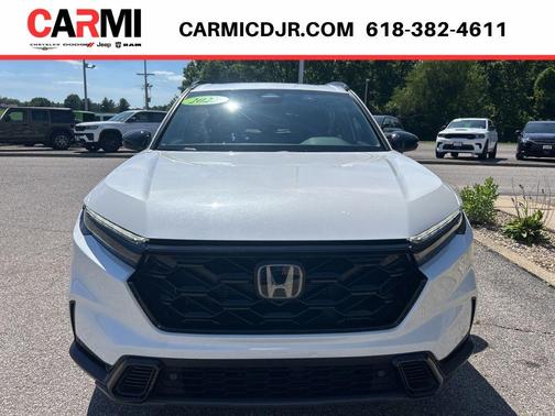 White 2025 Honda CR-V Hybrid Sport-L