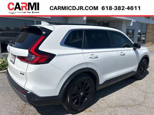 White 2025 Honda CR-V Hybrid Sport-L