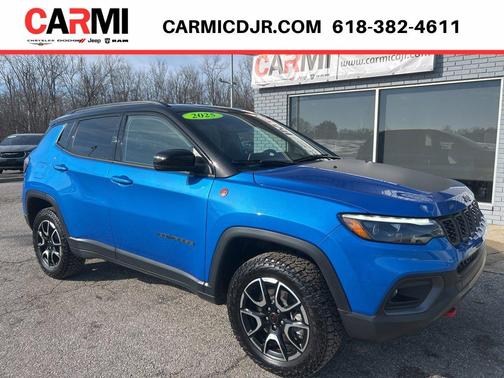 Hydro Blue Pearlcoat 2025 Jeep Compass Trailhawk