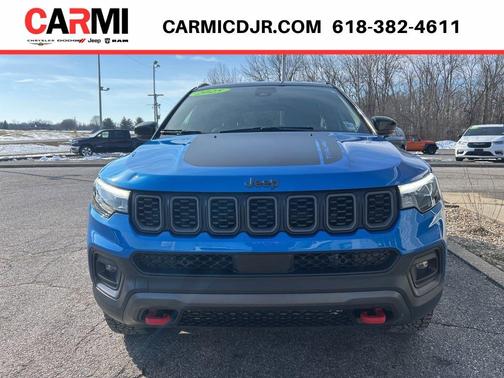 Hydro Blue Pearlcoat 2025 Jeep Compass Trailhawk
