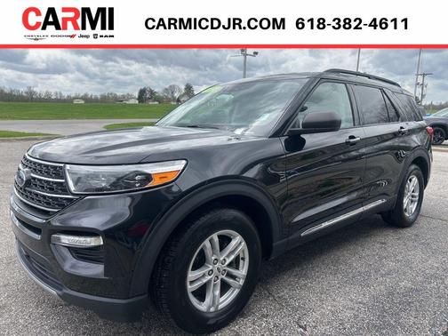 Black Metallic 2023 Ford Explorer XLT
