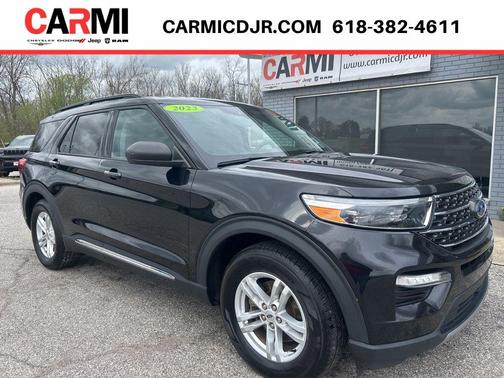 Black Metallic 2023 Ford Explorer XLT