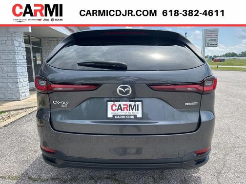 Machine Gray Metallic 2024 Mazda CX-90 3.3 Turbo Preferred
