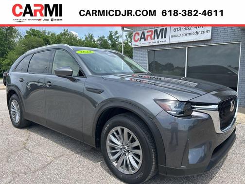 Machine Gray Metallic 2024 Mazda CX-90 3.3 Turbo Preferred