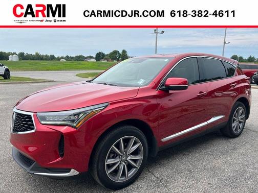 Red 2023 Acura RDX Technology Package