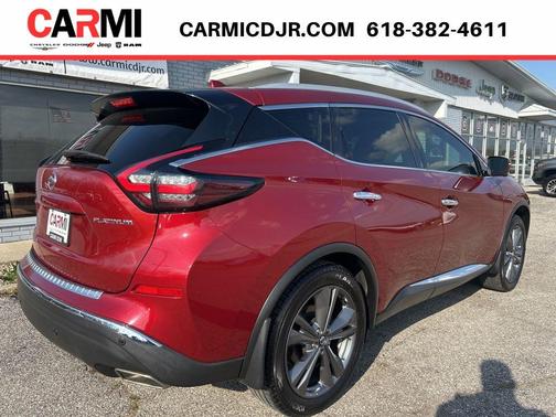 Red 2020 Nissan Murano Platinum