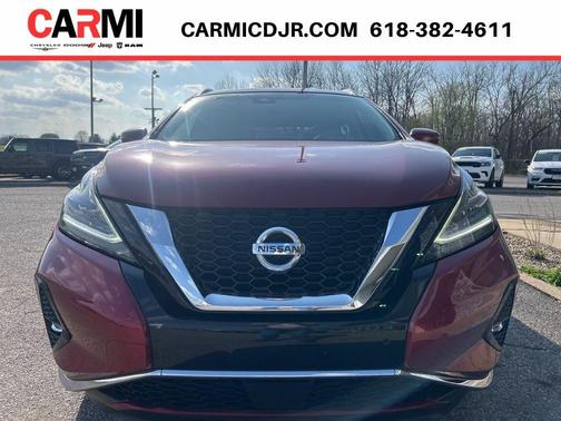 Red 2020 Nissan Murano Platinum