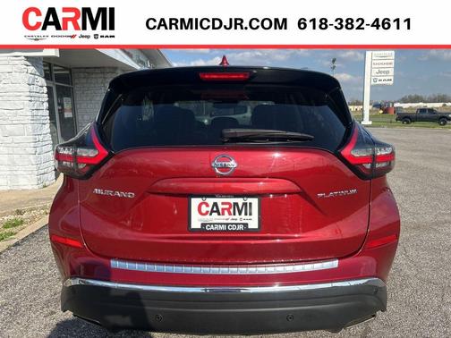 Red 2020 Nissan Murano Platinum