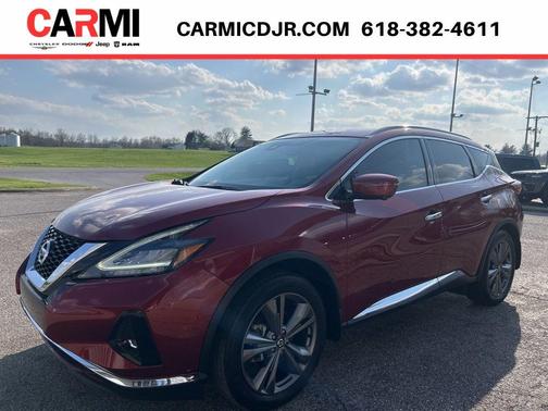 Red 2020 Nissan Murano Platinum