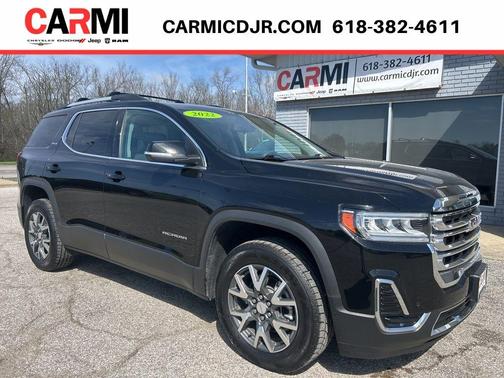 Ebony Twilight Metallic 2022 GMC Acadia SLE