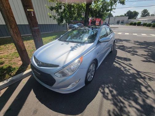 Blue Sky Metallic 2015 Hyundai SONATA Hybrid Limited