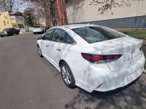 Quartz White Pearl 2019 Hyundai SONATA SEL