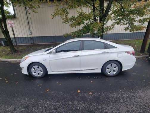 Porcelain White Pearl Mica 2012 Hyundai SONATA Hybrid Base