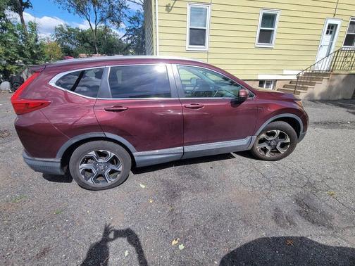 Burgundy 2017 Honda CR-V Touring