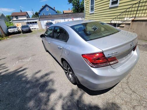 Alabaster Silver Metallic 2015 Honda Civic EX-L