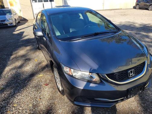 Gray 2013 Honda Civic LX