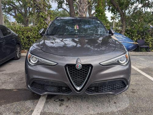 Vesuvio Gray Metallic 2018 Alfa Romeo Stelvio Ti Sport