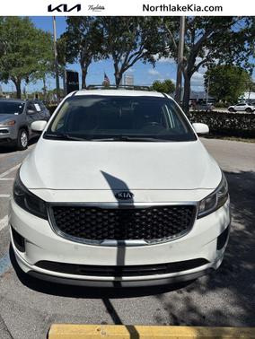 Clear White 2018 Kia Sedona LX
