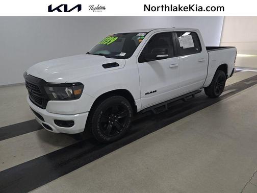 Bright White Clearcoat 2021 RAM 1500 Big Horn/Lone Star