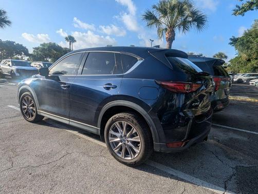 Deep Crystal Blue Mica 2019 Mazda CX-5 Grand Touring