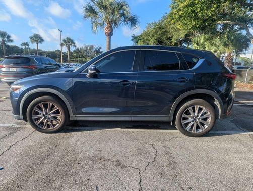 Deep Crystal Blue Mica 2019 Mazda CX-5 Grand Touring
