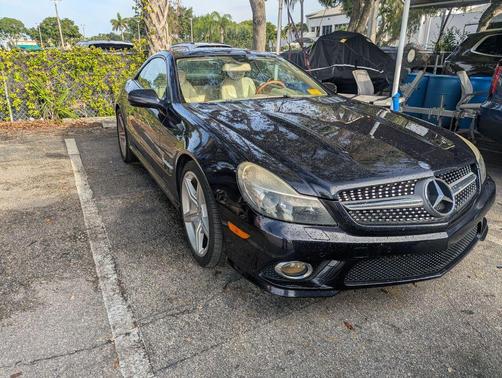 Capri Blue Metallic 2009 Mercedes-Benz SL-Class SL 550