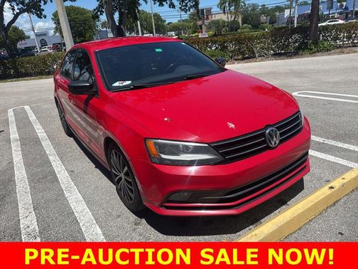 Tornado Red 2016 Volkswagen Jetta 1.8T Sport