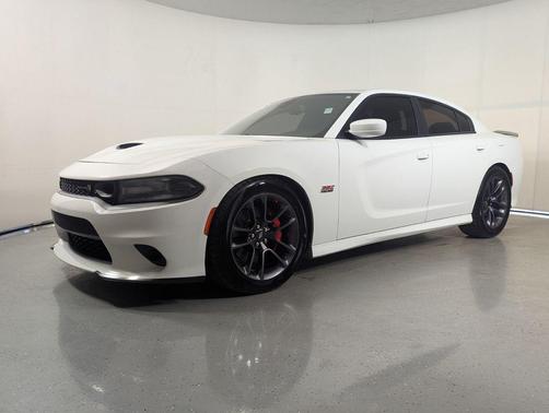 White Knuckle Clearcoat 2021 Dodge Charger R/T Scat Pack
