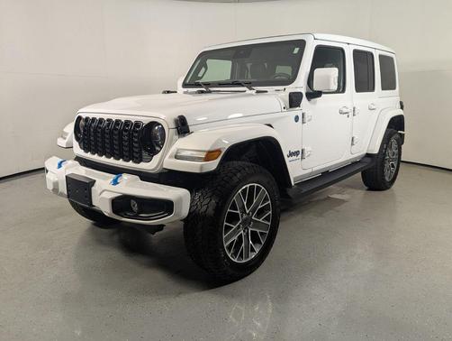 Bright White Clearcoat 2024 Jeep Wrangler 4xe High Altitude