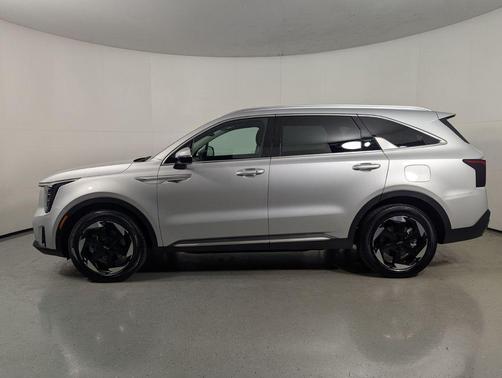 Silky Silver 2025 Kia Sorento Hybrid EX